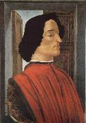 Sandro Botticelli Medici as France oil painting artist